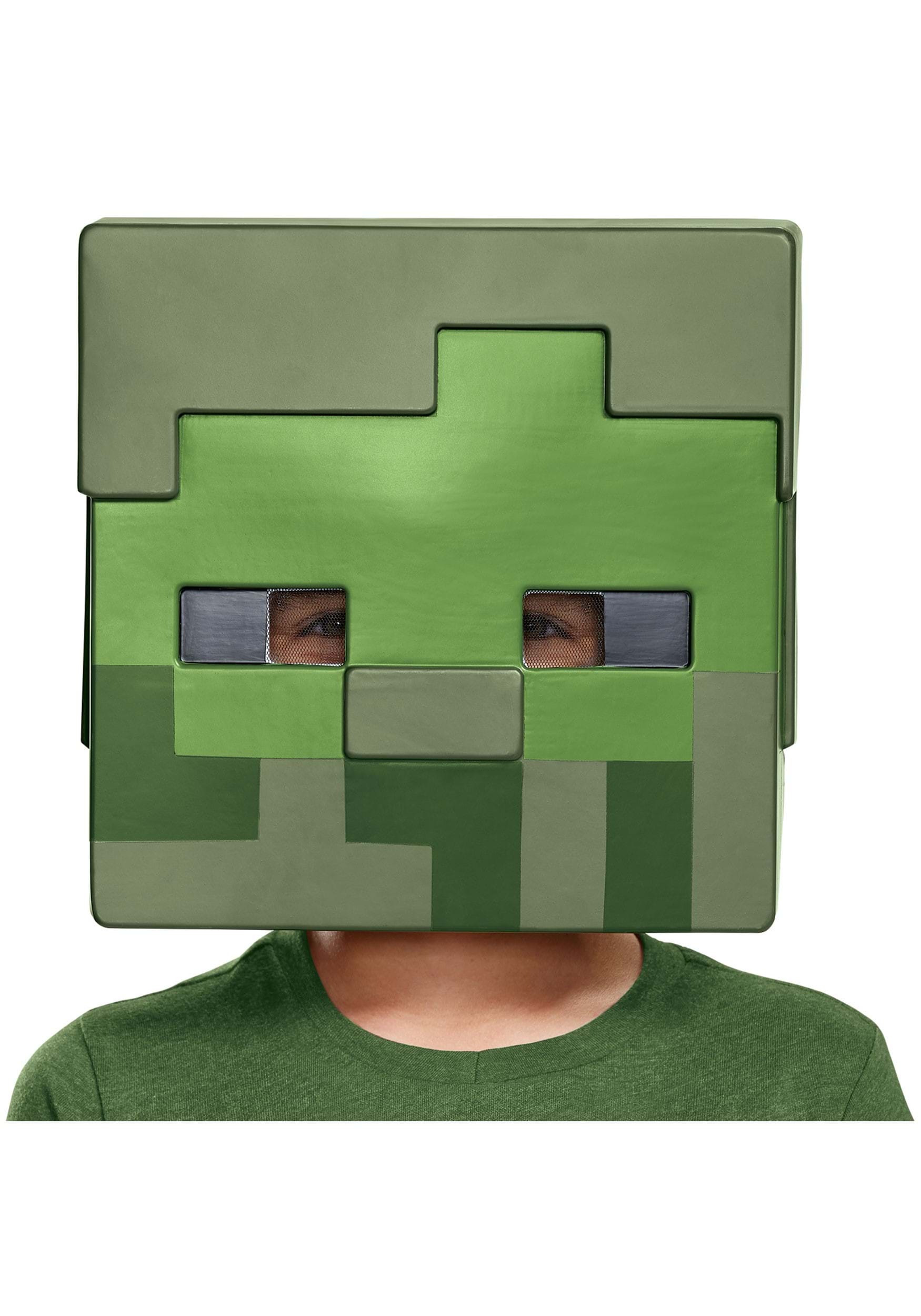 Child’s Minecraft Zombie Half Mask