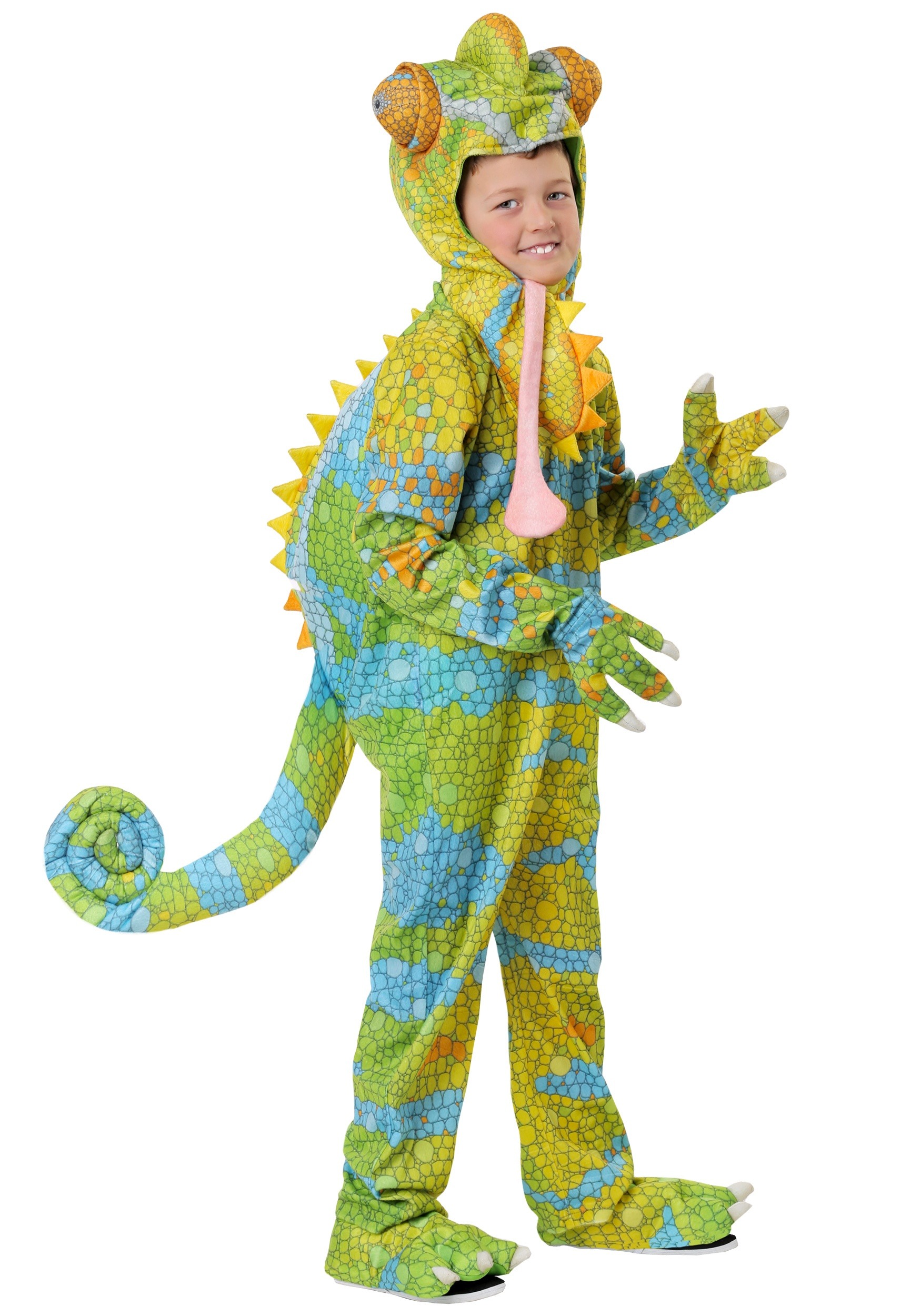 Child’s Realistic Chameleon Costume