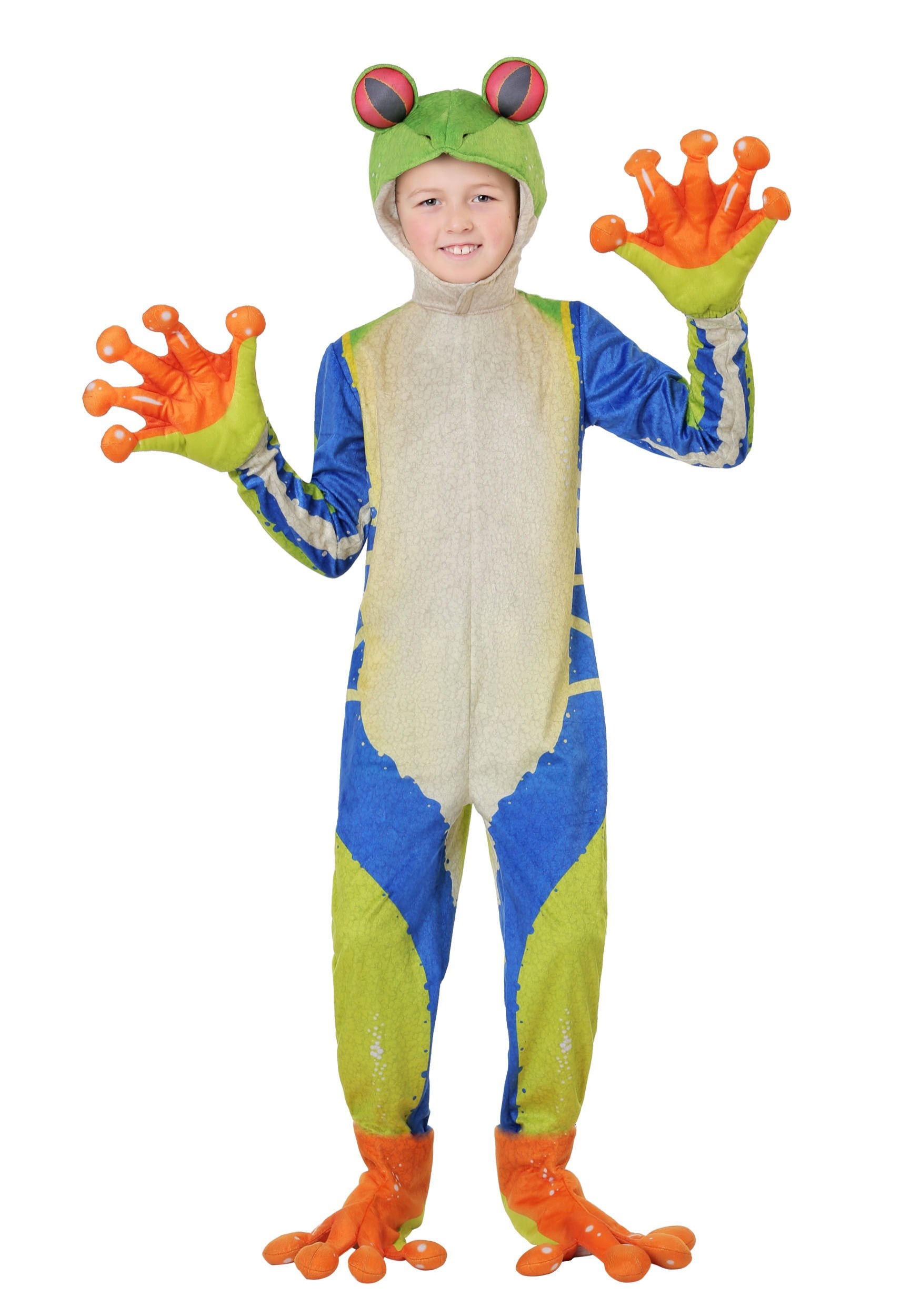 Child’s Realistic Tree Frog Costume
