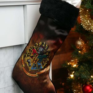 Christmas Stocking Harry Potter Hogwarts Crest