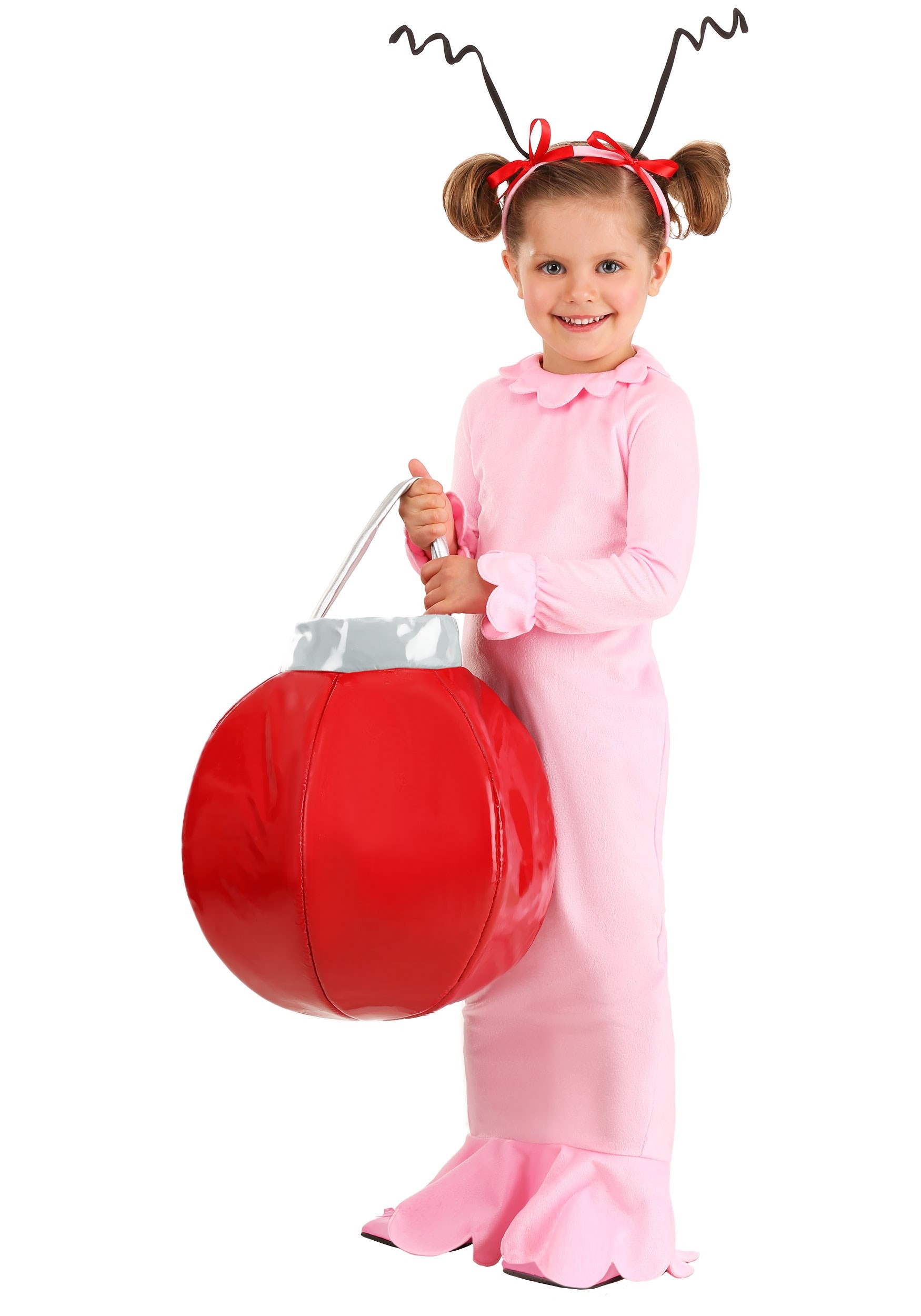 Classic Christmas Girl Costume for Toddlers