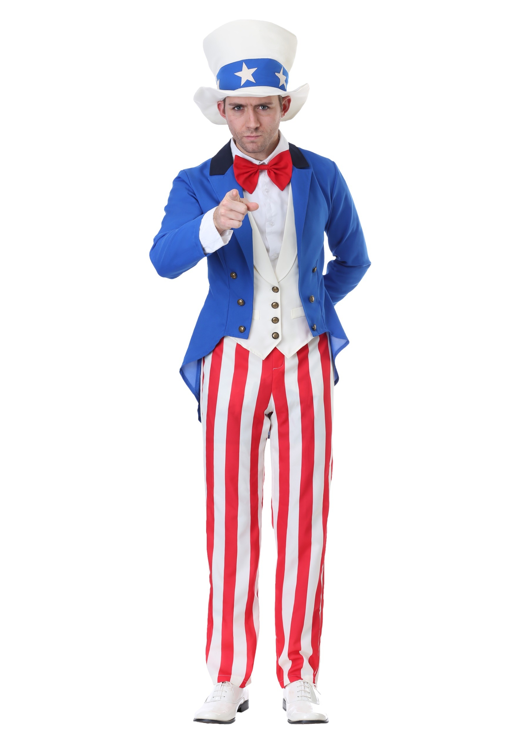 Classic Plus Size Uncle Sam Costume