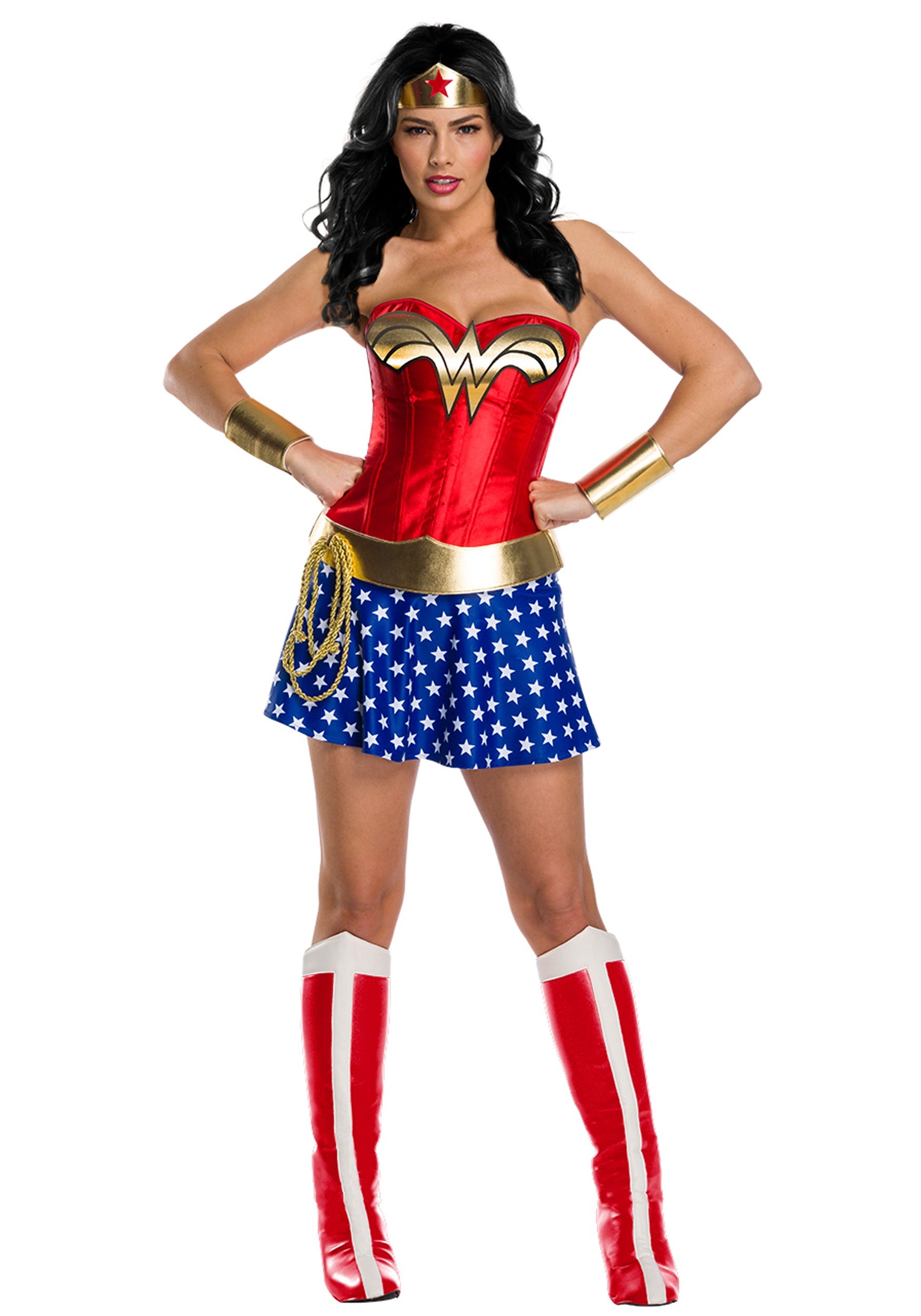Classic Premium Wonder Woman Costume for Women
