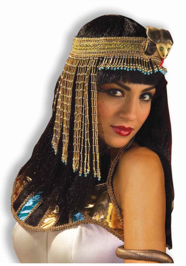 Cleopatra Beaded Snake Headband for Women