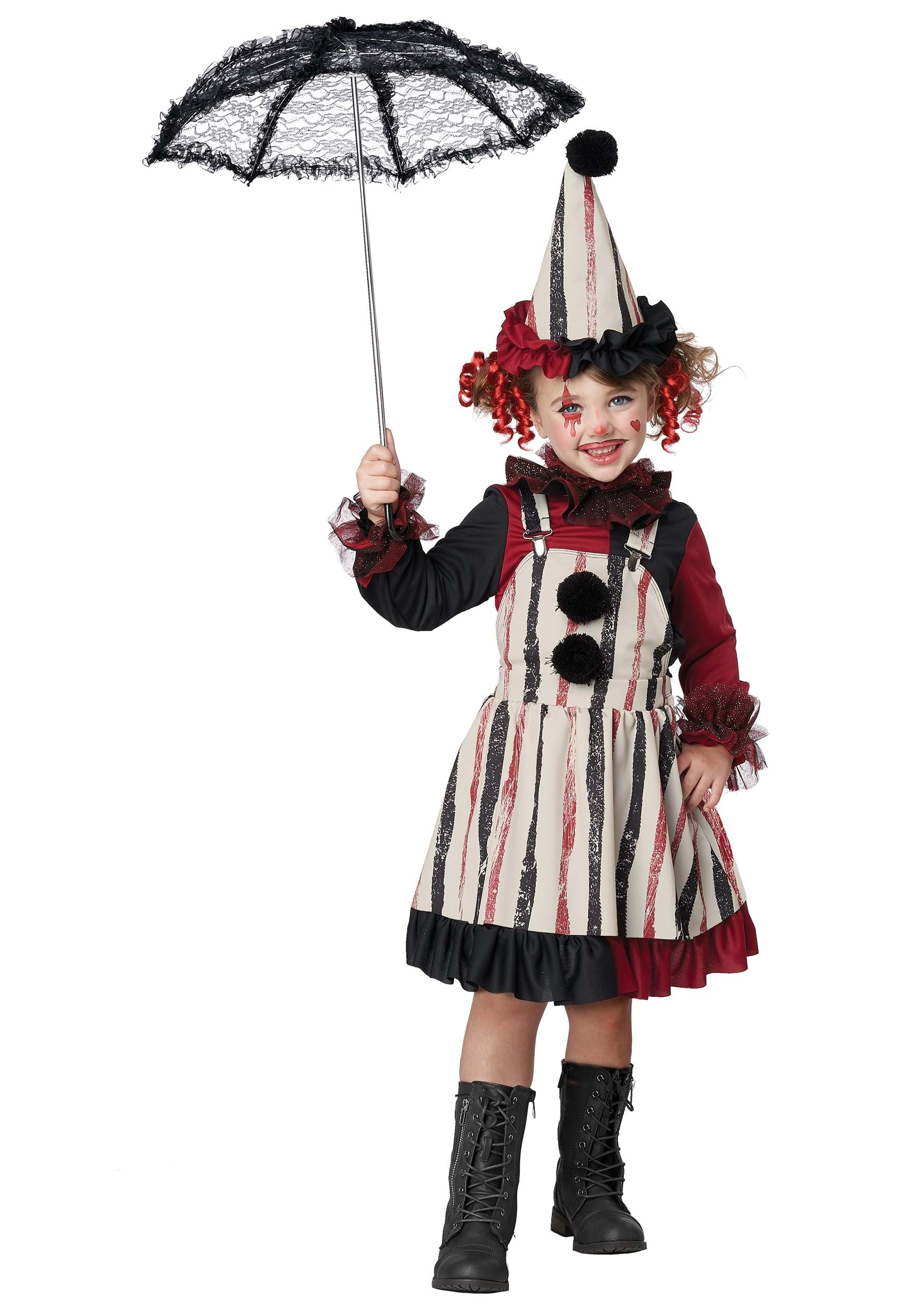 Clever Lil’ Clown Toddler Costume