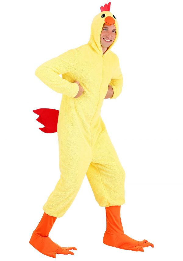 Cluckin' Chicken Costume for Adults