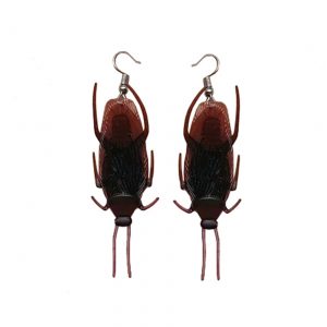 Cockroach Earrings