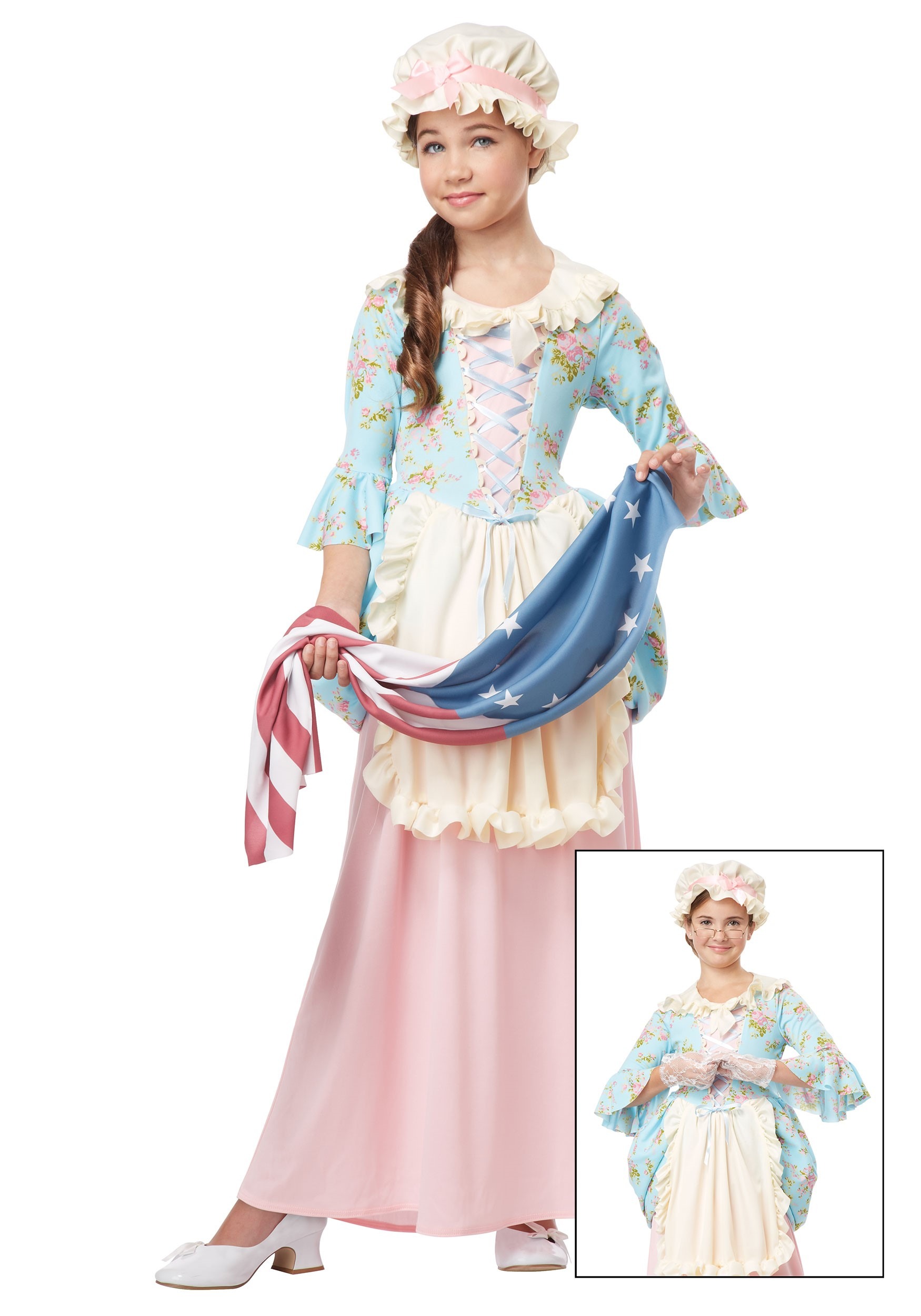 Colonial Lady Costume for Girls