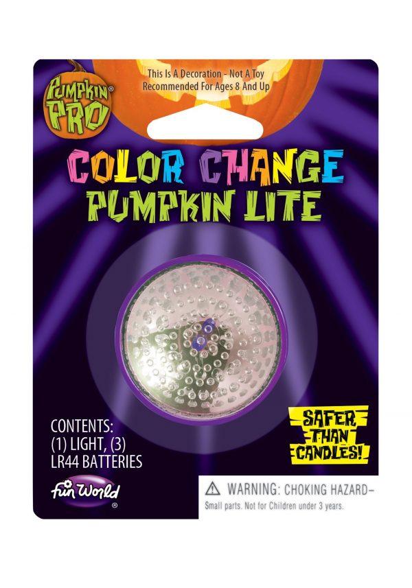 Color Change Pumpkin Lite Prop