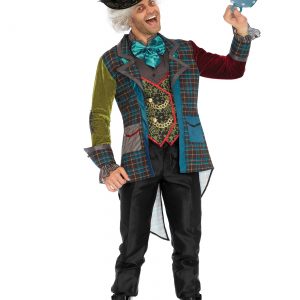 Colorful Mad Hatter Men's Costume