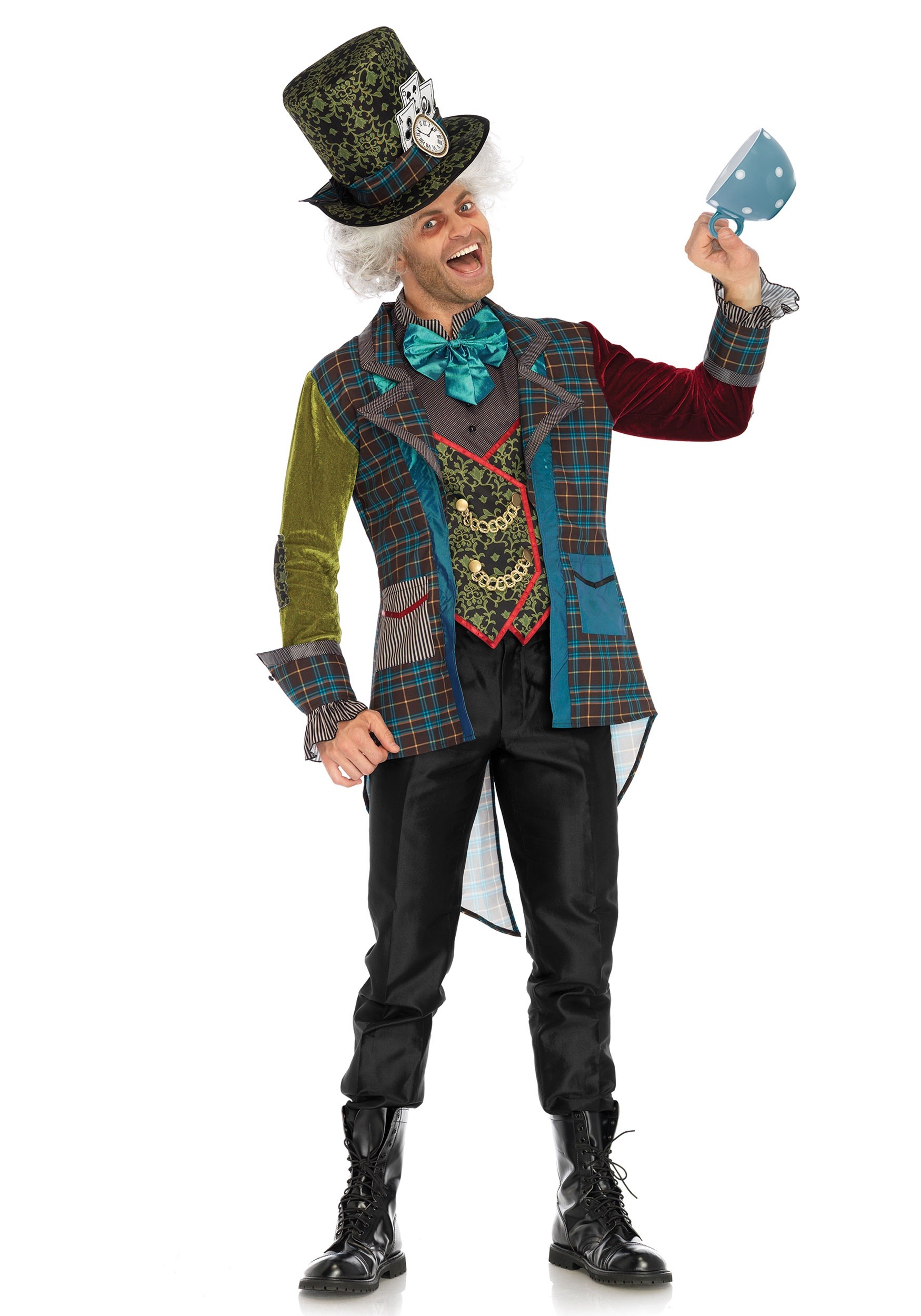 Colorful Mad Hatter Men’s Costume