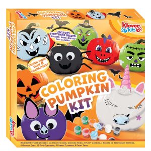 Coloring Pumpkins with 8 Characters Kit