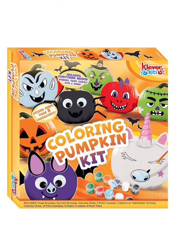 Coloring Pumpkins with 8 Characters Kit