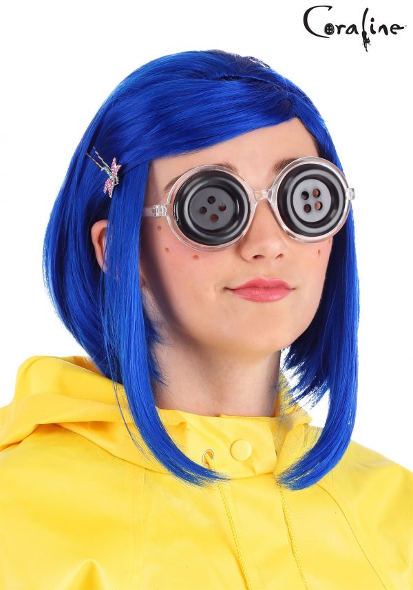 Coraline Button Eye Glasses