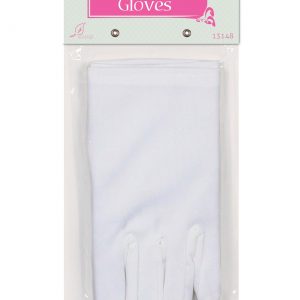Costume Child White Gloves