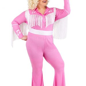 Country Star Singer Plus Size  Costume