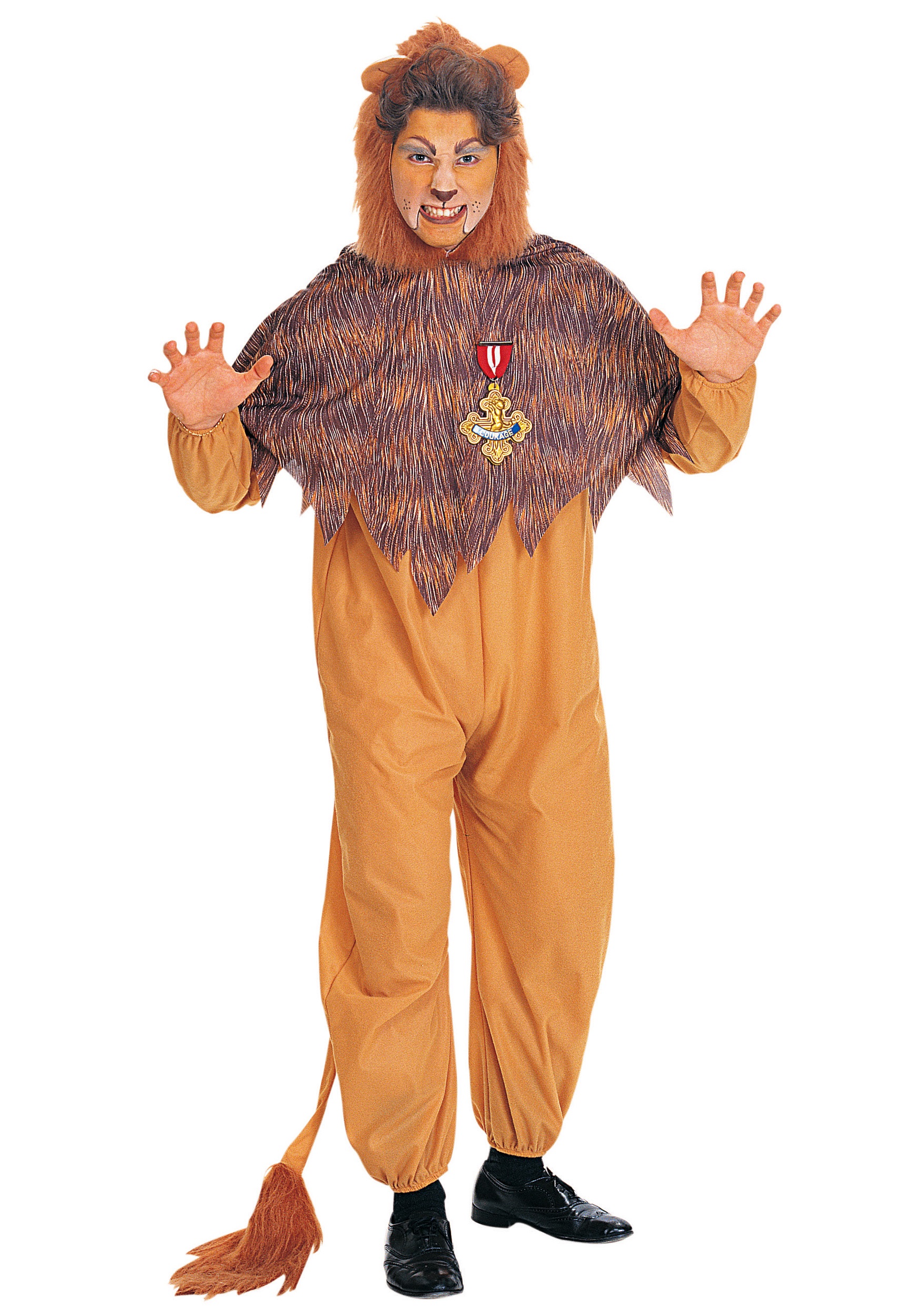Cowardly Lion Costume for Adults