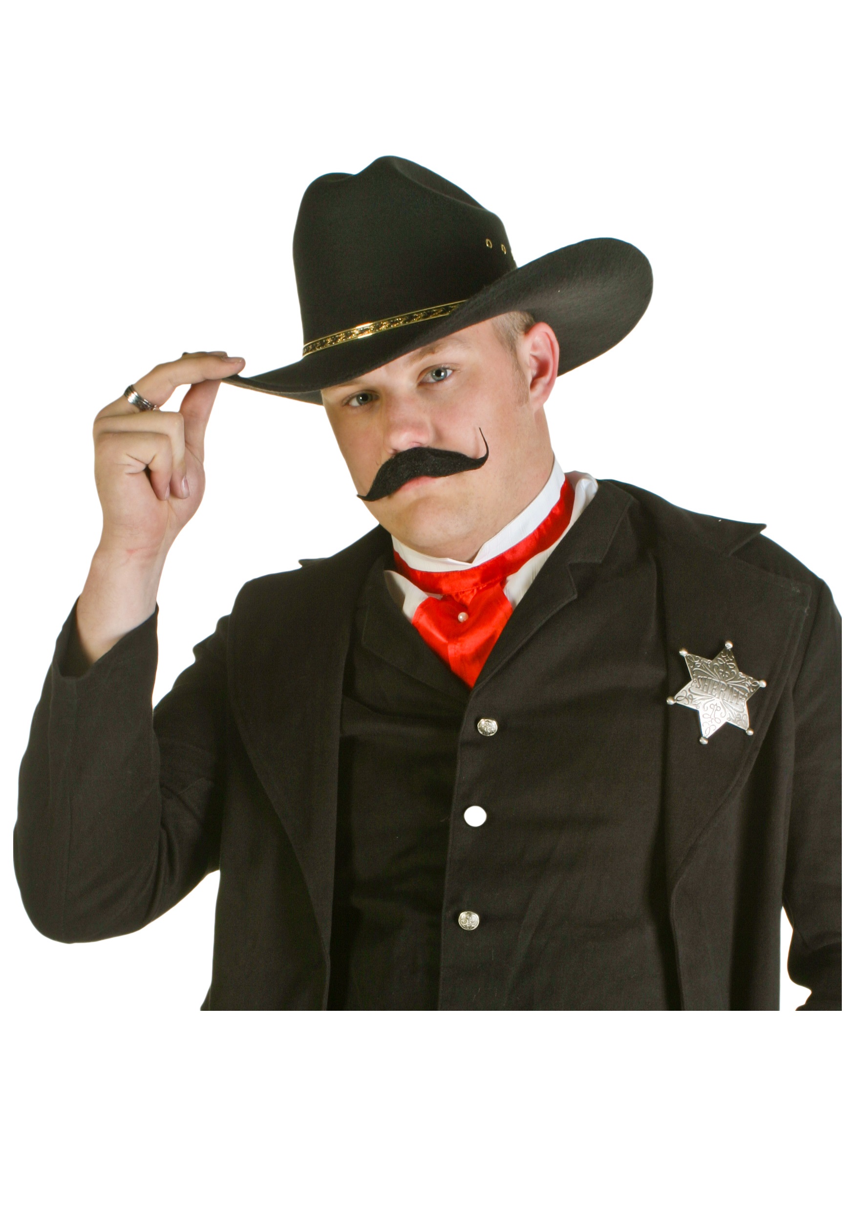 Cowboy Mustache Accessory