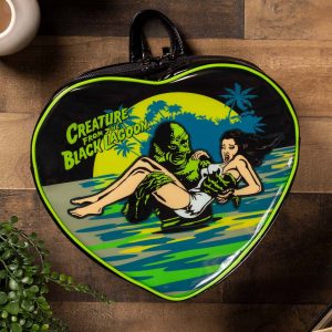 Creature From The Black Lagoon Heart Backpack
