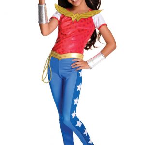 DC Superhero Deluxe Wonder Woman Costume for Girls