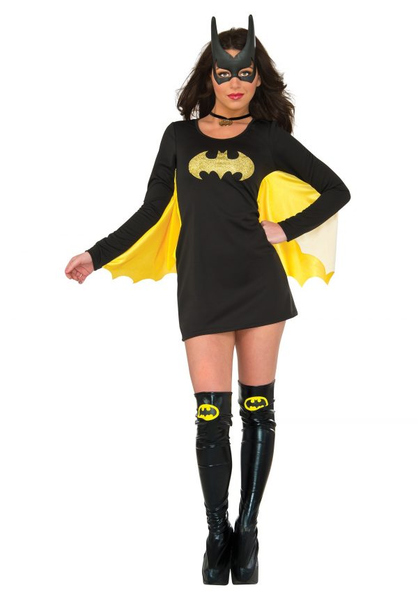 DC Women's Batgirl Wing Dress Costume