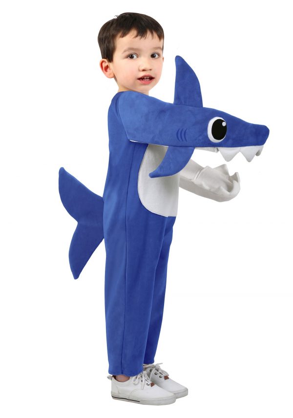 Daddy Shark (Blue) Deluxe Child Costume