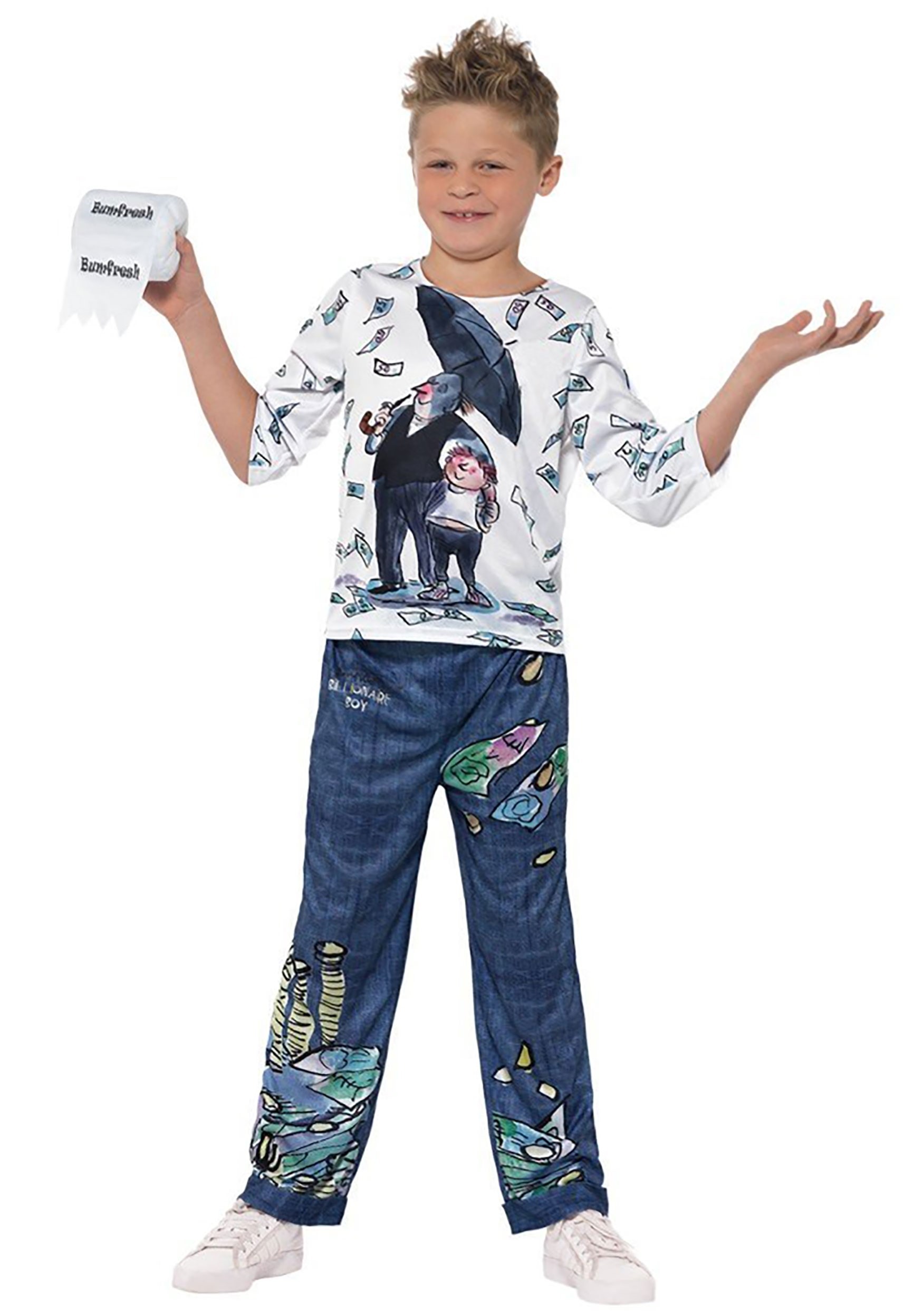 David Walliams: Kids Billionaire Boy Costume