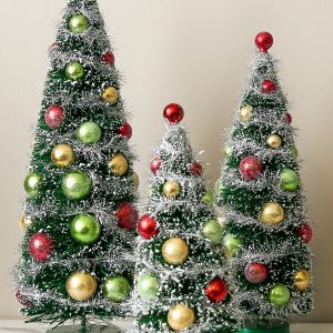 Decorative Christmas Trees (3 pc. set)
