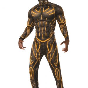 Deluxe Black Panther Killmonger Adult Battle Suit Costume