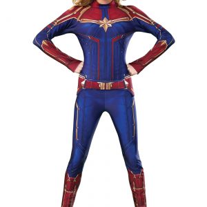 Deluxe Captain Marvel Women's Costume