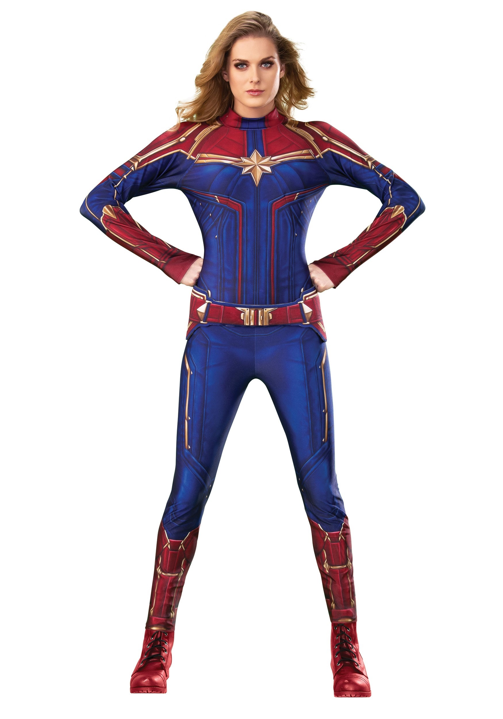 Deluxe Captain Marvel Women’s Costume