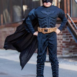Deluxe Dark Knight Batman Kids Costume