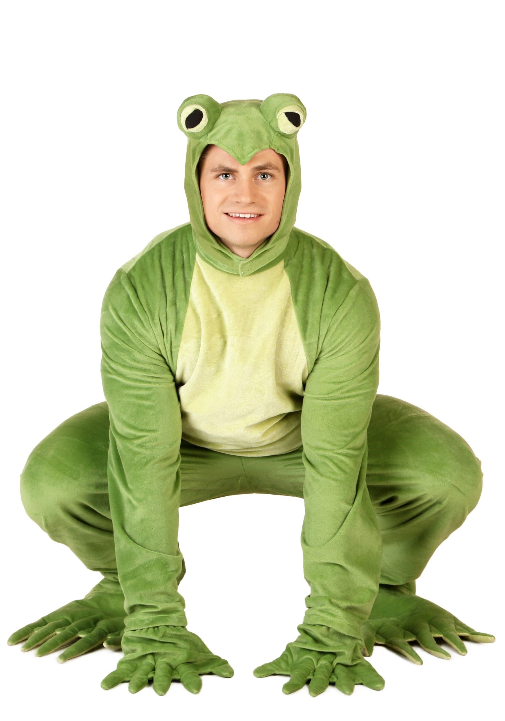 Deluxe Frog Costume for Adults