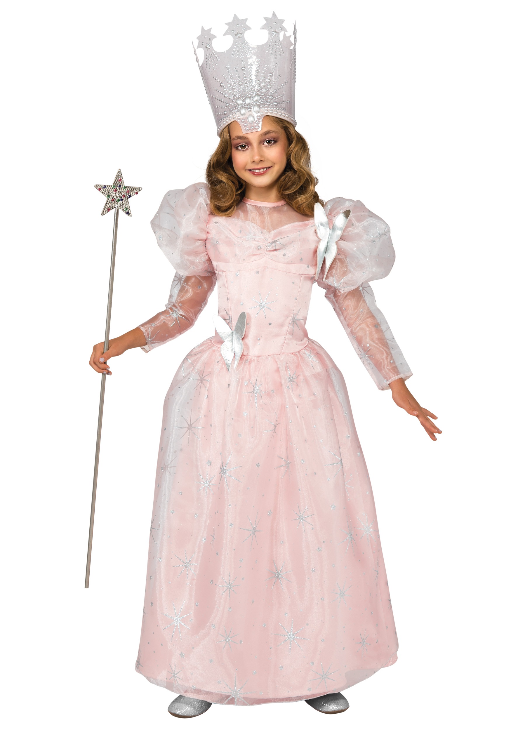 Deluxe Glinda the Good Witch Costume for Kids