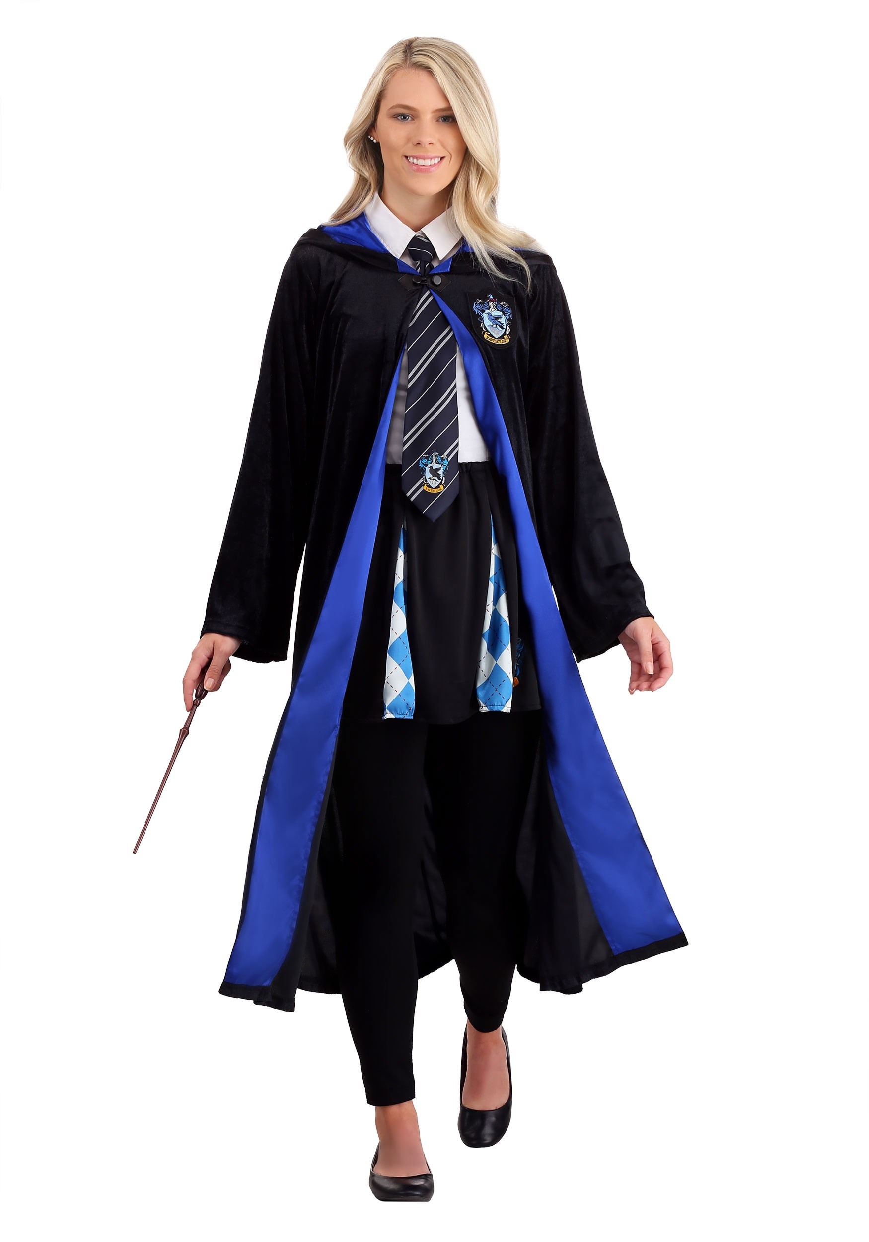 Deluxe Harry Potter Plus Size Adult Ravenclaw Robe Costume