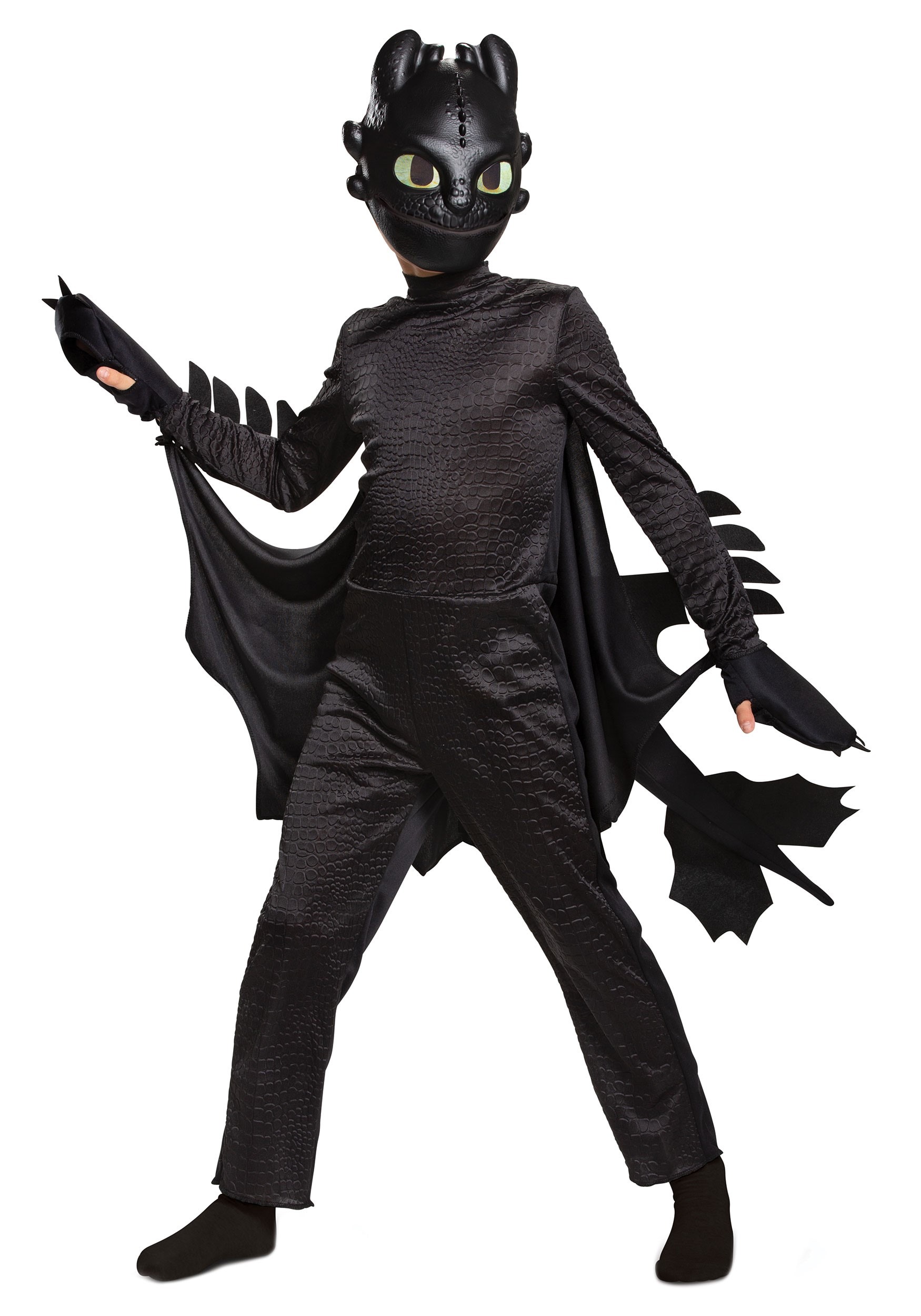 Deluxe How to Train Your Dragon Child Toothless Costume