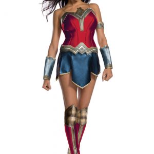 Deluxe Justice League Adult Wonder Woman Costume