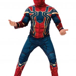 Deluxe Kid's Iron Spider Avengers 4 Costume