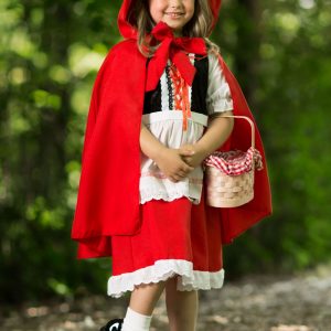 Deluxe Kids Little Red Riding Hood Costume