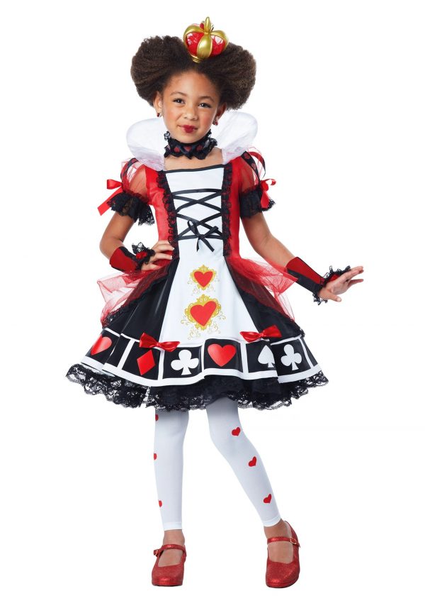 Deluxe Kids Queen of Hearts Costume