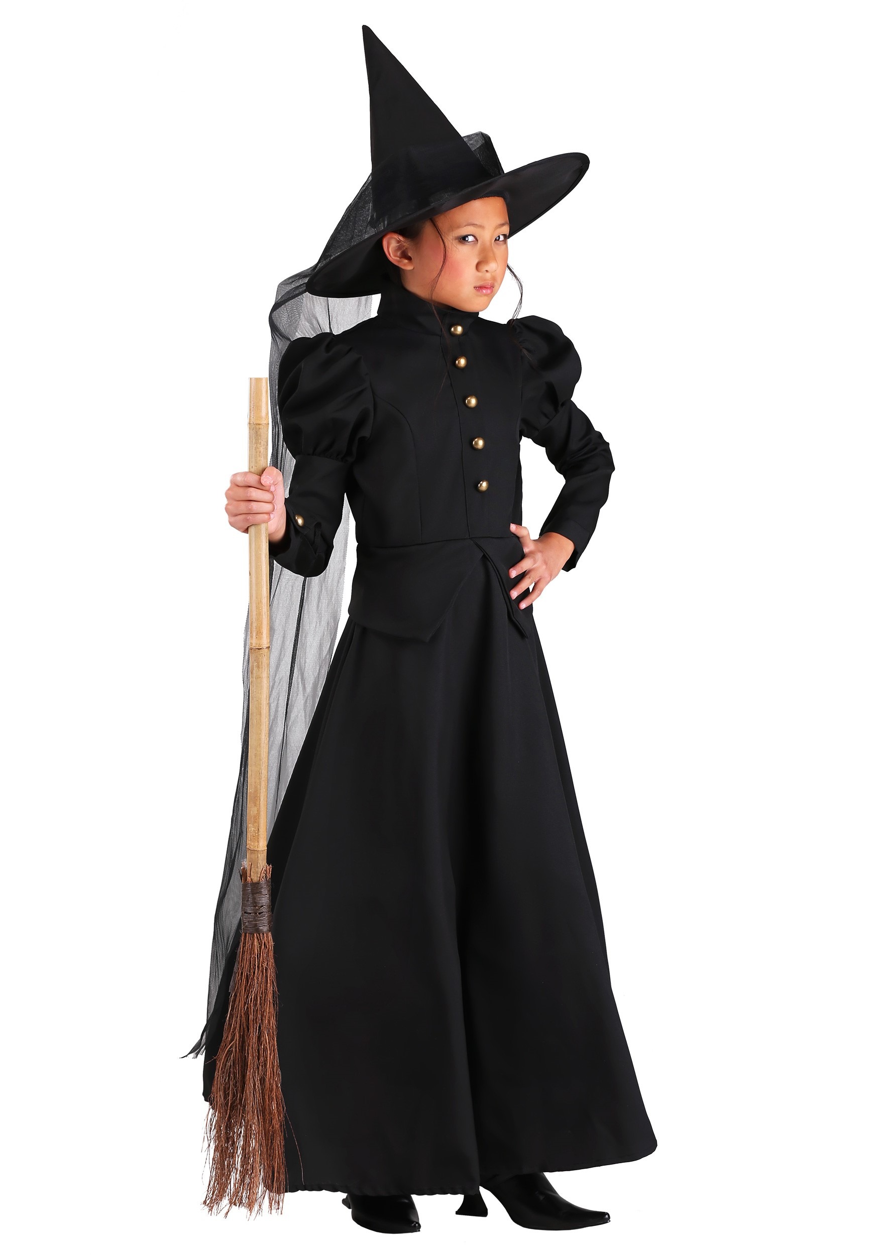 Deluxe Kids Witch Costume