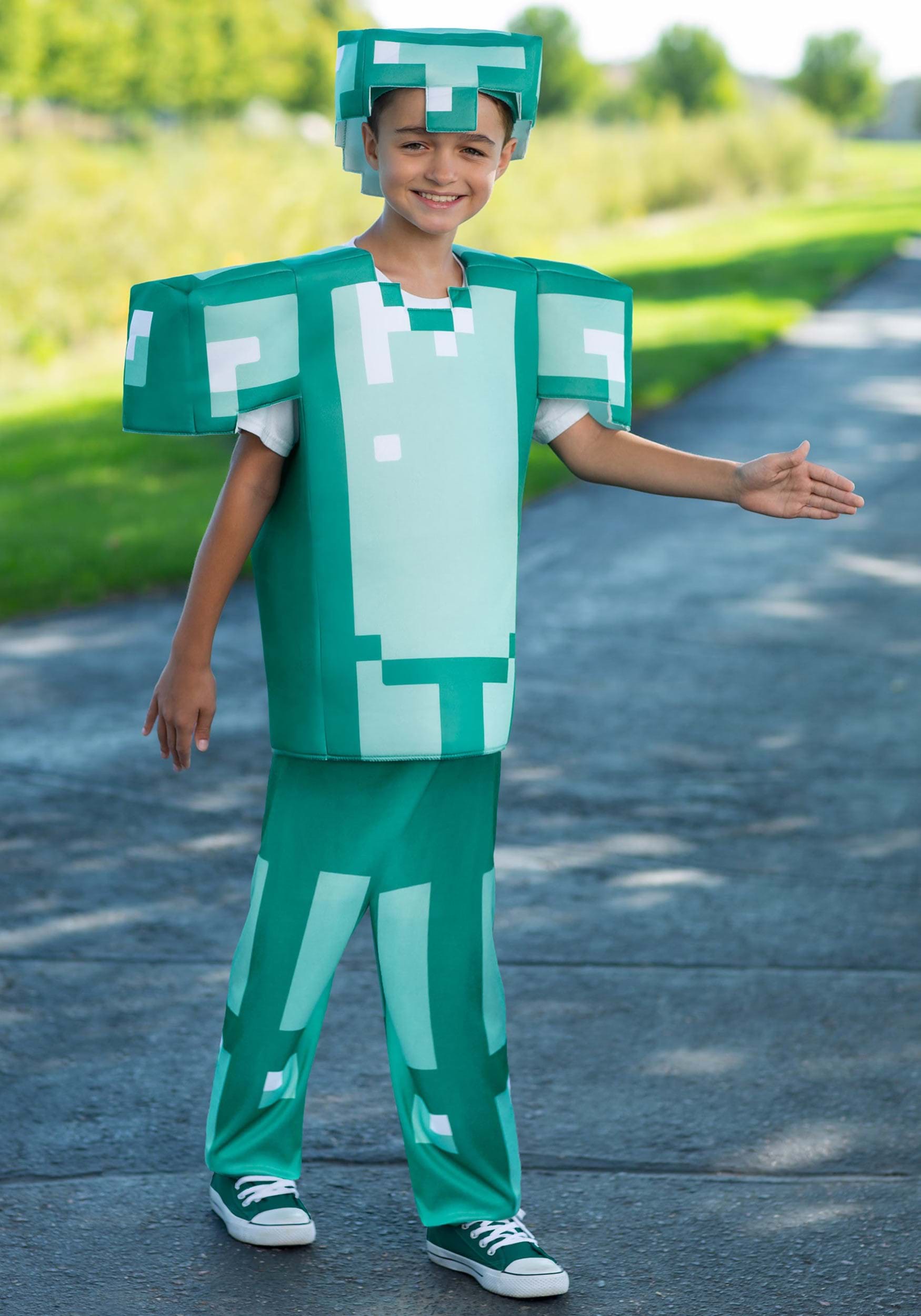 Deluxe Minecraft Armor Kid’s Costume