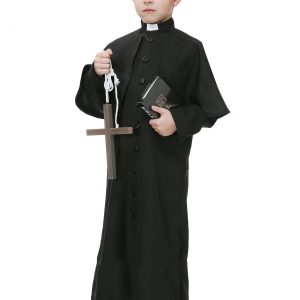 Deluxe Priest Kids Costume