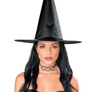 Deluxe Satin Witch Hat