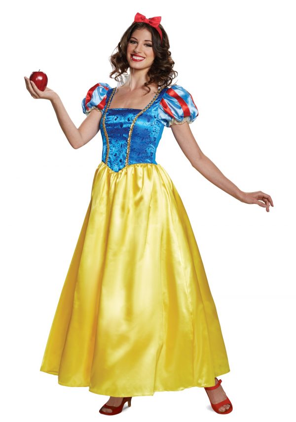 Deluxe Snow White Costume for Adults