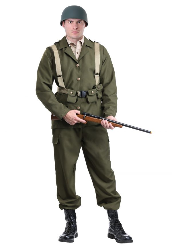 Deluxe WW2 Soldier Costume