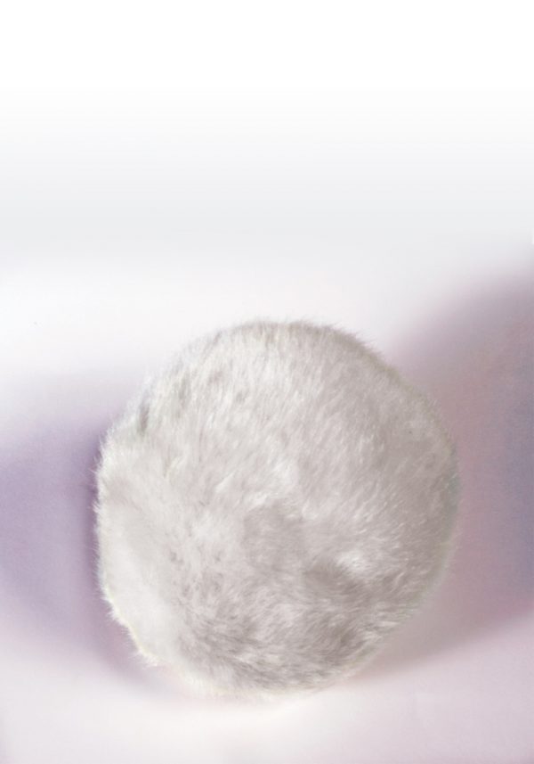 Deluxe White Faux Fur Bunny Tail Accessory