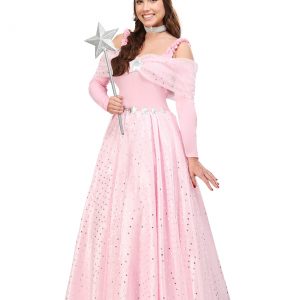 Deluxe Women's Pink Witch Dress Costume