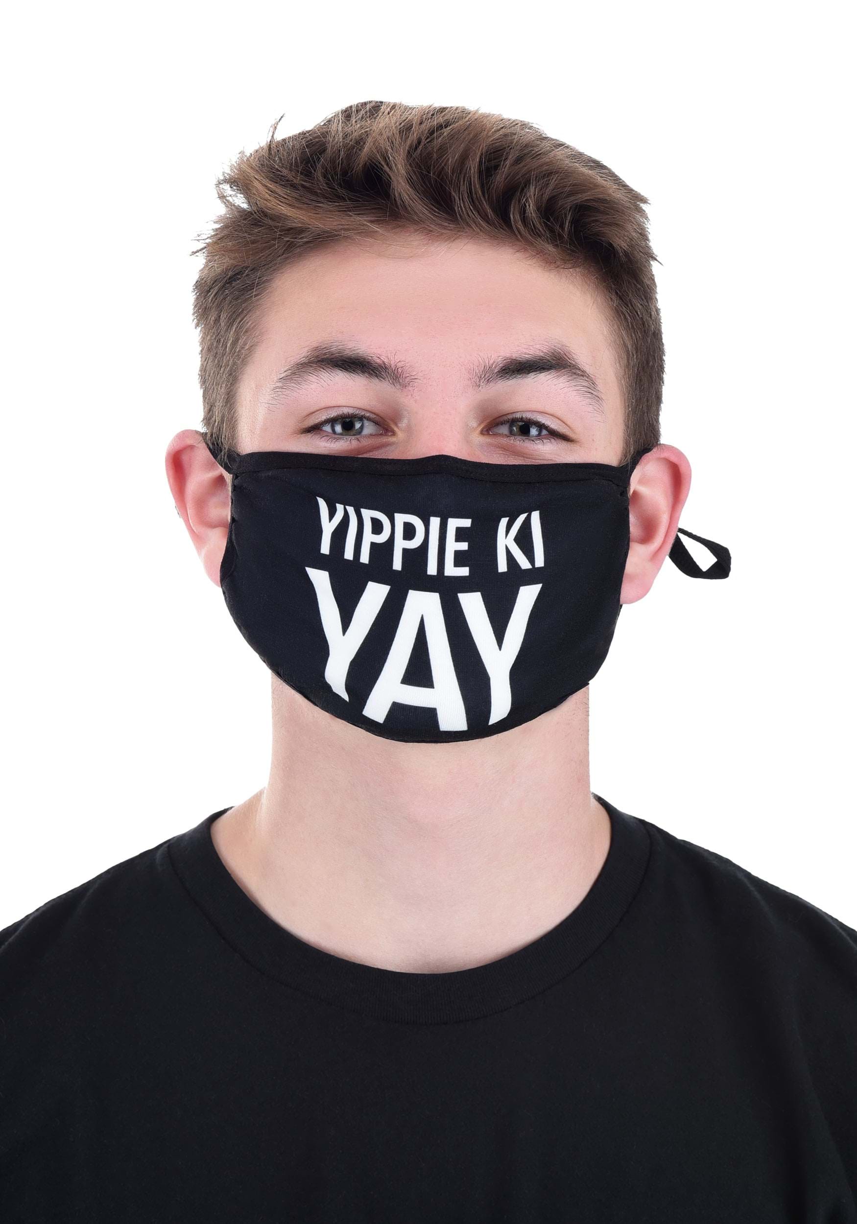 Die Hard Yippi Ki Yay Face Mask for Adults