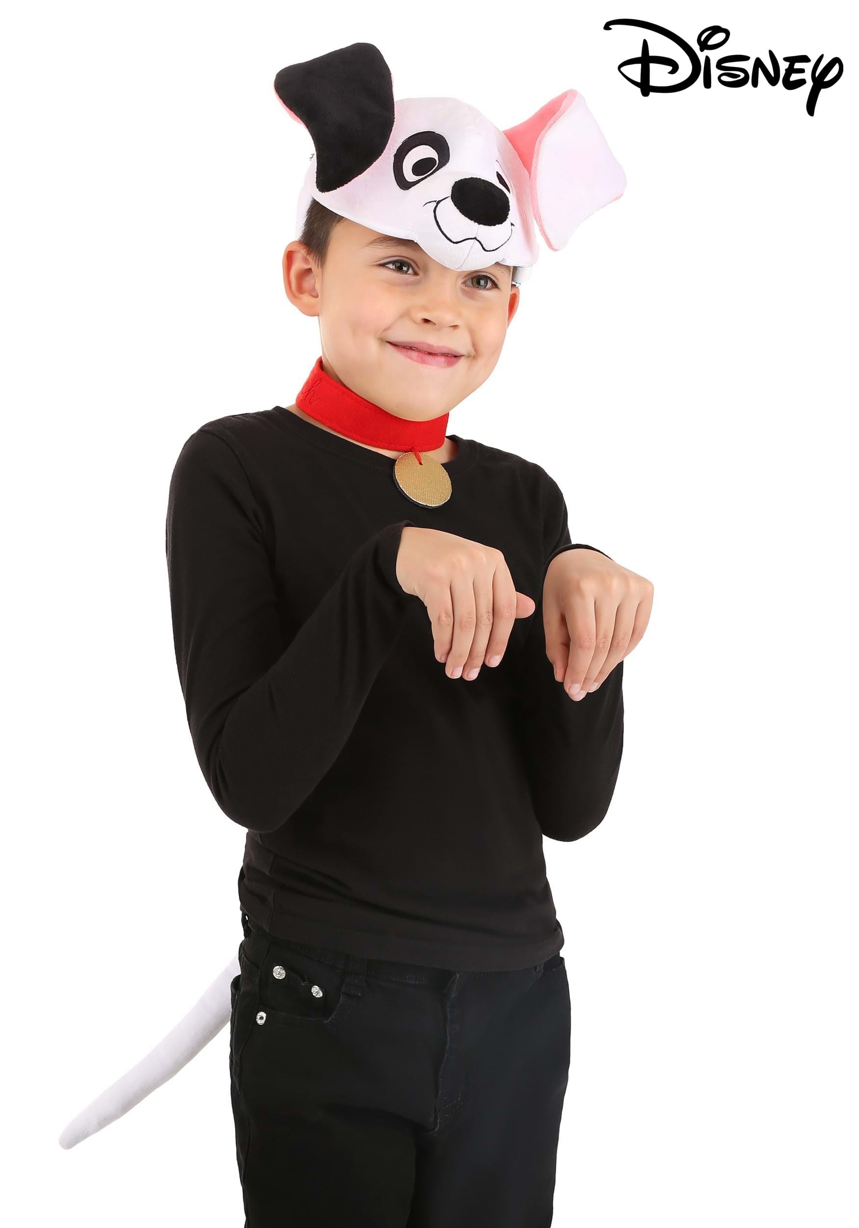 Disney 101 Dalmatians Patch Headband, Collar & Tail Kit